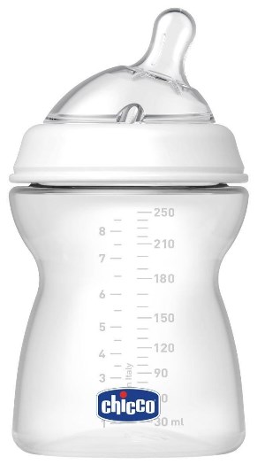 CHICCO BIBERON NATURAL FEEL 2 MESI+250 ML MEDIUM - Farmaciapacini.it
