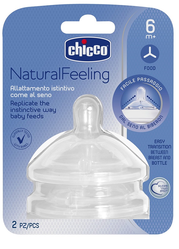 CHICCO TETTARELLA STEPUP NEW 6M+ FLUSSO PAPPA - Farmaciapacini.it