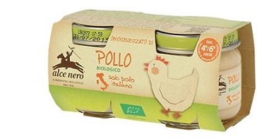 OMOGENEIZZATO DI POLLO BABY FOOD BIO 2 X 80 G - Farmaciapacini.it