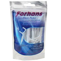 FORHANS ARCHETTI INTERDENTALI FLOSS PICKS 36PZ - Farmaciapacini.it