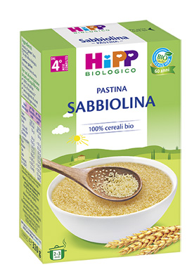 HIPP BIO PASTINA SABBIOLINA 320 G - Farmaciapacini.it