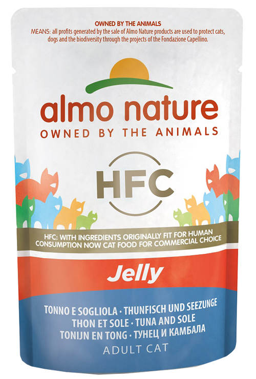 ALMO NATURE CLASSIC JELLY TONNO/SOGLIOLA 55G - Farmaciapacini.it