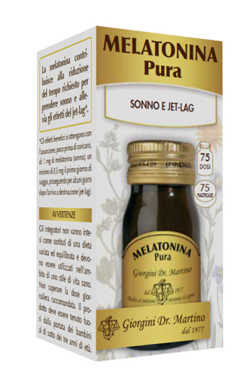 MELATONINA PURA 75 PASTIGLIE - Farmaciapacini.it