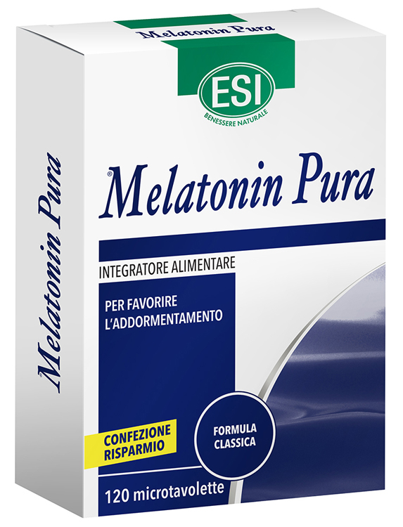 ESI MELATONIN PURA 120 MICROTAVOLETTE - Farmaciapacini.it