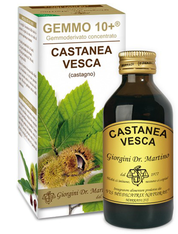 CASTAGNO LIQUIDO ANALCOLICO GEMMO 10+ 100 ML - Farmaciapacini.it