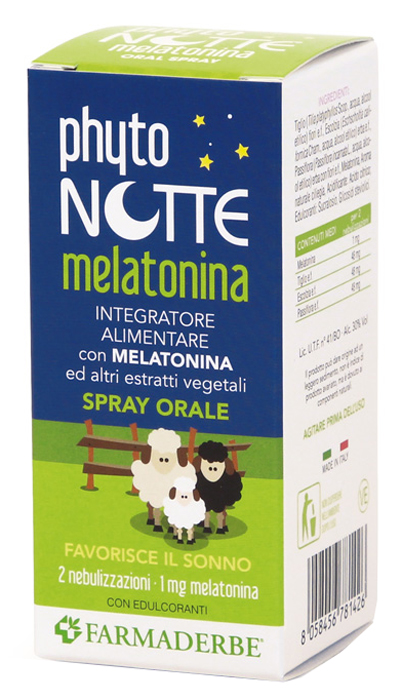 PHYTO NOTTE MELATONINA SPRAY ORALE 30 ML - Farmaciapacini.it