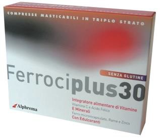 FERROCIPLUS 30 24 COMPRESSE MASTICABILI - Farmaciapacini.it