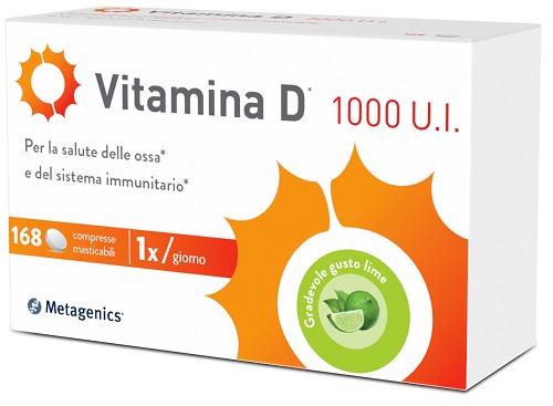 VITAMINA D 1000 UI 168 COMPRESSE MASTICABILI - Farmaciapacini.it