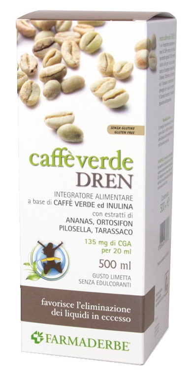 CAFFE' VERDE DRENANTE 500 ML - Farmaciapacini.it