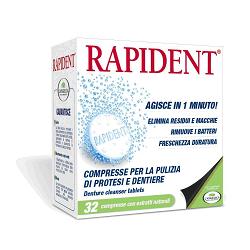 RAPIDENT COMPRESSE 32 PEZZI - Farmaciapacini.it