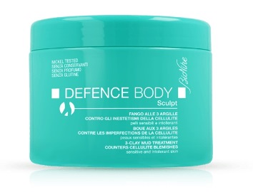 DEFENCE BODY ANTICELLULITE FANGO ALLE 3 ARGILLE VASO 500 G - Farmaciapacini.it