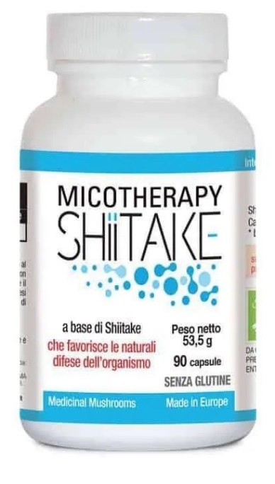 MICOTHERAPY SHIITAKE 90 CAPSULE FLACONE 53,50 G - Farmaciapacini.it