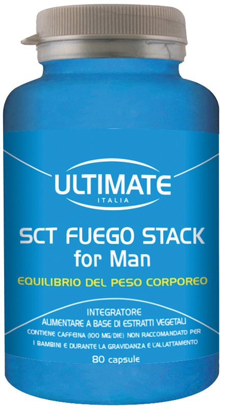 SCT FUEGO STACK FOR MAN 80 CAPSULE BARATTOLO 56 G - Farmaciapacini.it