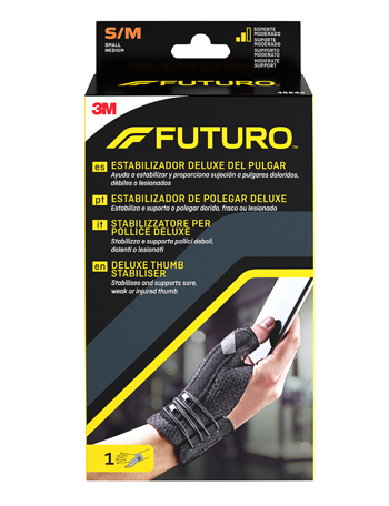 STABILIZZATORE PER POLLICE FUTURO NERO LARGE/EXTRA LARGE 1 PEZZO - Farmaciapacini.it