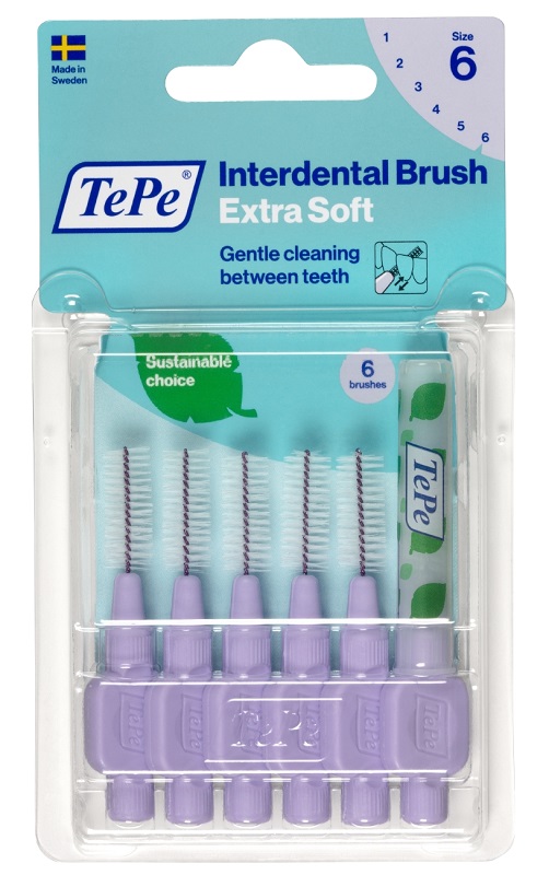 TEPE SCOVOLINO XSOFT LILLA 1,1MM 6 PEZZI - Farmaciapacini.it