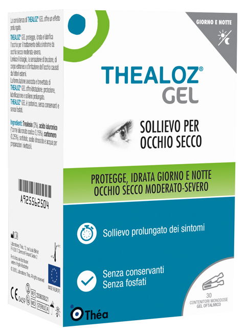 THEALOZ GEL OFTALMICO 30 CONTENITORI MONODOSE 0,4 G - Farmaciapacini.it