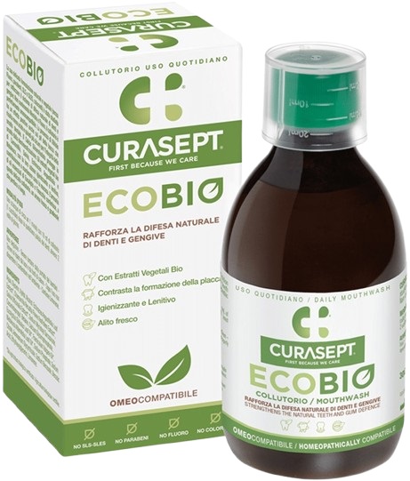 CURASEPT COLLUTORIO ECOBIO 300 ML PHARMADENT - Farmaciapacini.it