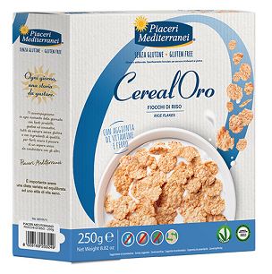 PIACERI MEDITERRANEI CEREALORO FIOCCHI DI RISO 250 G - Farmaciapacini.it