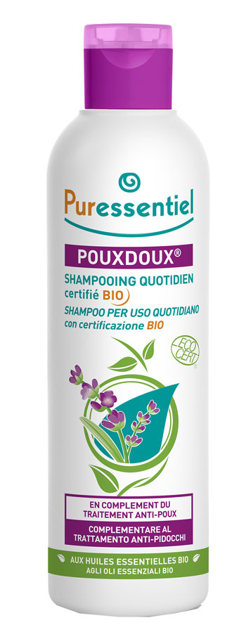 PURESSENTIEL SHAMPOO POUXDOUX ANTI-PIDOCCHI 200 ML - Farmaciapacini.it