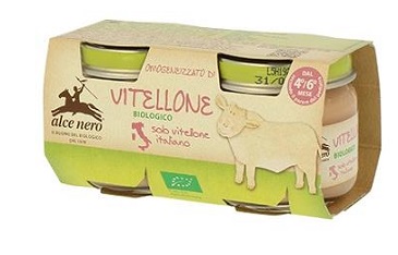 OMOGENEIZZATO DI VITELLONE BABY FOOD BIO 2 X 80 G - Farmaciapacini.it