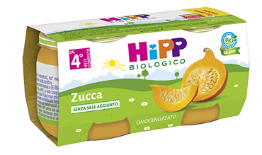 HIPP BIO HIPP BIO OMOGENEIZZATO ZUCCA 2X80 G - Farmaciapacini.it