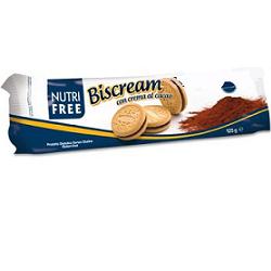 NUTRIFREE BISCREAM CON CREMA AL CACAO 125 G - Farmaciapacini.it