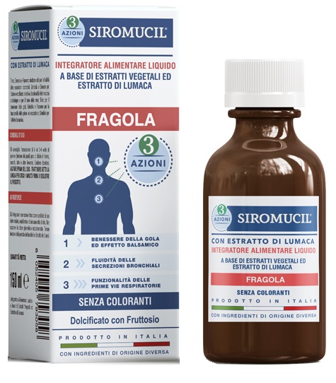 SIROMUCIL 3 AZIONI FRAGOLA 150 ML - Farmaciapacini.it