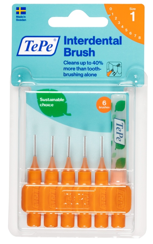 TEPE SCOVOLINO ARANCIONE 0,45 MM 6 PEZZI - Farmaciapacini.it