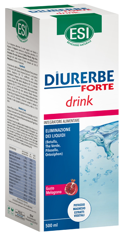 ESI DIURERBE FORTE DRINK MELOGRANO 500 ML - Farmaciapacini.it