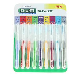 GUM TRAV/LER KIT SCOVOLINI 9 PEZZI - Farmaciapacini.it