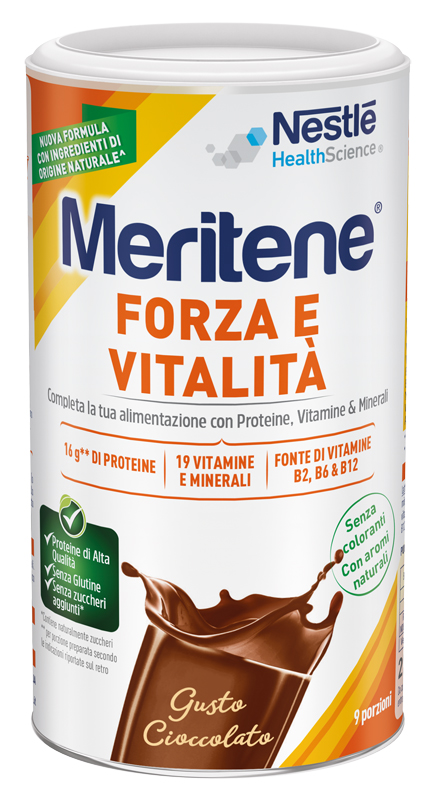 MERITENE FORZA E VITALITA' CIOCCOLATO 270 G - Farmaciapacini.it