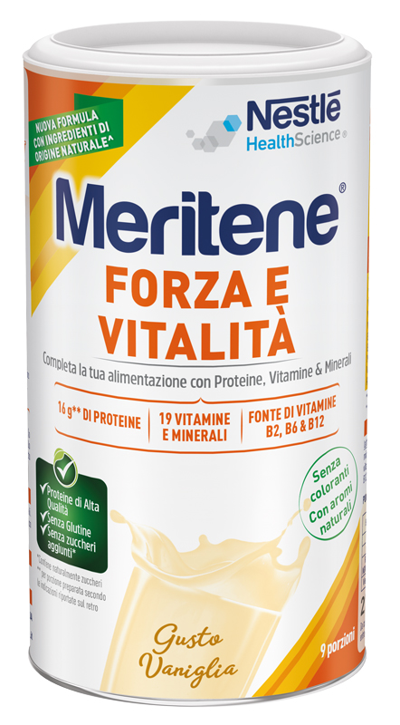 MERITENE FORZA E VITALITA' VANIGLIA 270 G - Farmaciapacini.it