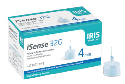 I SENSE AGO PER INSULINA GAUGE 32 4 MM 100 PEZZI - Farmaciapacini.it