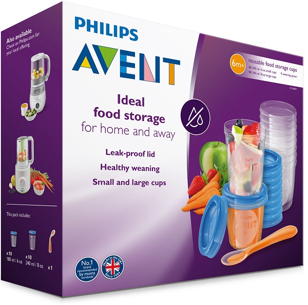 AVENT SET 10 VASETTI CONSERVALATTE 180ML + 10 VASETTI CONSERVALATTE 240ML + 20 COPERCHI + CUCCHIAINO - Farmaciapacini.it