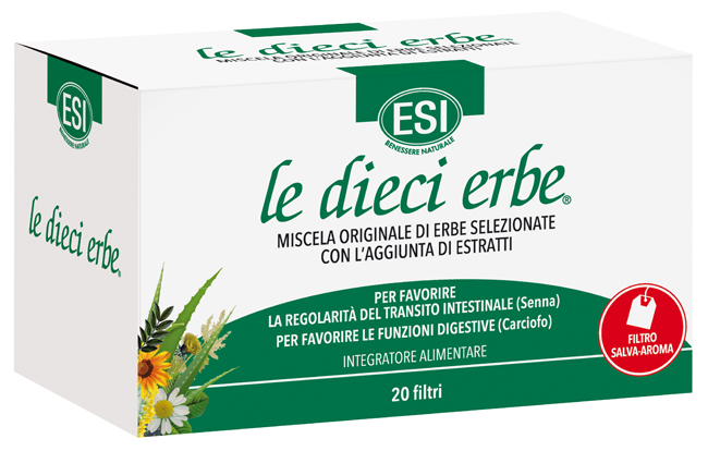 ESI LE DIECI ERBE TISANA 20 FILTRI - Farmaciapacini.it