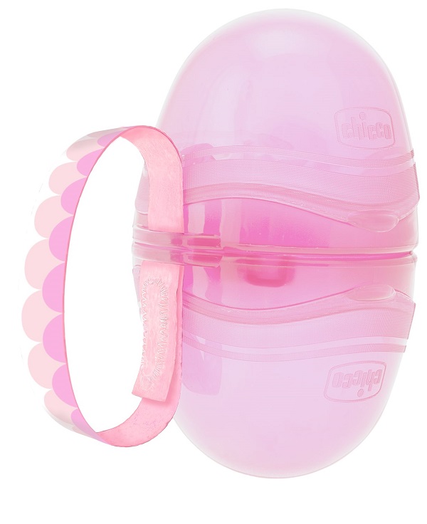 CHICCO PORTASUCCHIETTO DOPPIO ROSA 1 PEZZO - Farmaciapacini.it