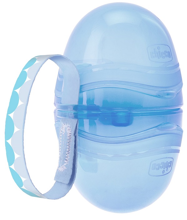 CHICCO PORTASUCCHIETTO DOPPIO BLU 1 PEZZO - Farmaciapacini.it