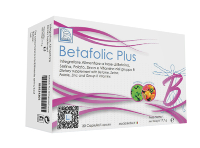 BETAFOLIC PLUS 30 CAPSULE ASTUCCIO 18,6 G - Farmaciapacini.it
