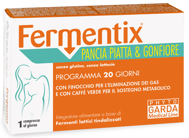 FERMENTIX PANCIA PIATTA E GONFIORE 20 COMPRESSE - Farmaciapacini.it