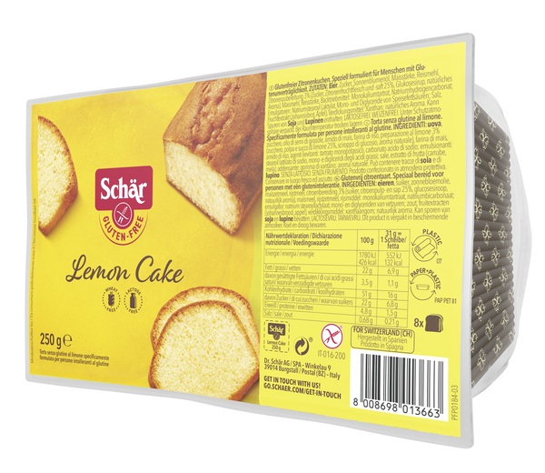 SCHAR LEMON CAKE 250 G - Farmaciapacini.it
