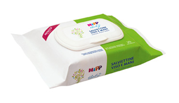 HIPP SALVIETTINE VISO&MANI 1X20 PEZZI - Farmaciapacini.it