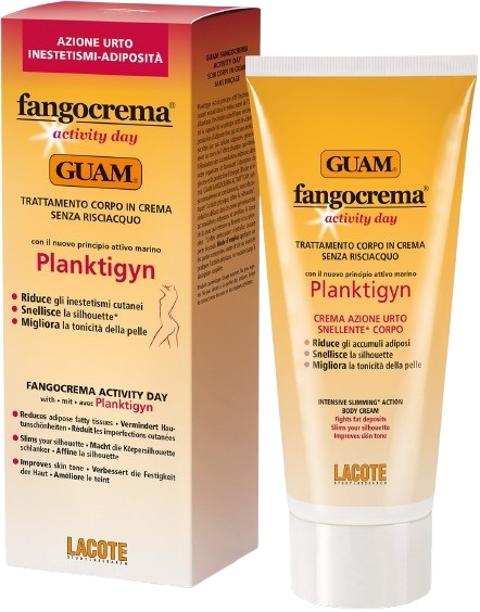 GUAM FANGOCREMA ACTIVITY DAY TRATTAMENTO CORPO CON PRINCIPIO ATTIVO PLANKTIGYN 200 ML - Farmaciapacini.it