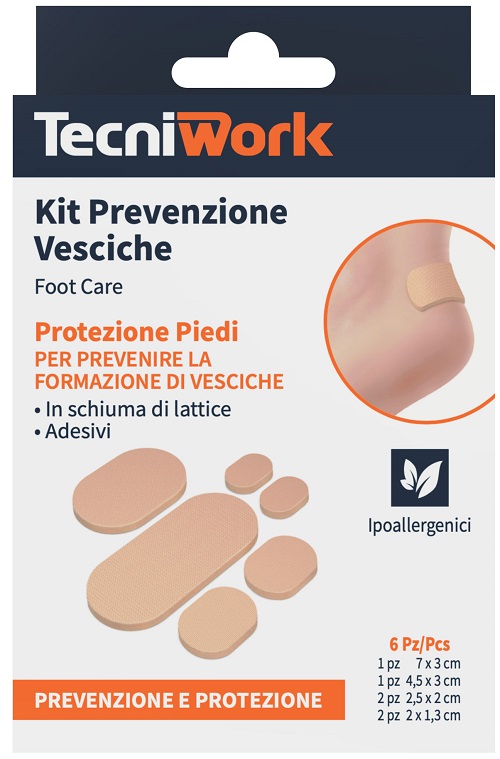 KIT PREVENZIONE VESCICHE 6 PEZZI - Farmaciapacini.it