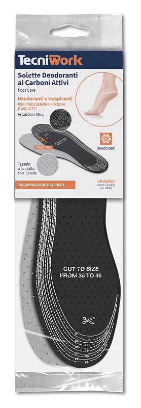 SOLETTE DEODORANTI AI CARBONI ATTIVI 1 PAIO - Farmaciapacini.it