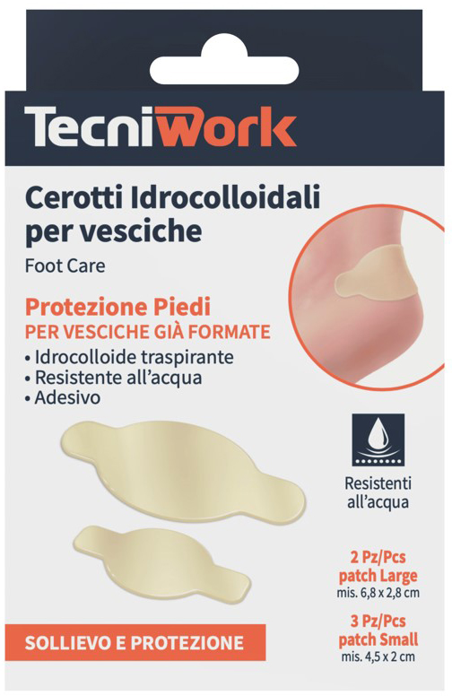 CEROTTI IDROCOLLOIDALI PER VESCICHE 5 PEZZI - Farmaciapacini.it