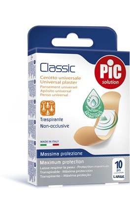CEROTTO PIC CLASSIC 25X72 MM 10 ANTIBATTERICO 10 PEZZI - Farmaciapacini.it