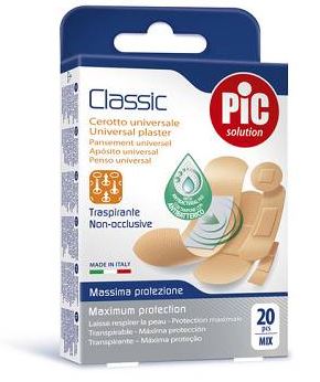 CEROTTO PIC CLASSIC MIX ANTIBATTERICO 20 PEZZI - Farmaciapacini.it