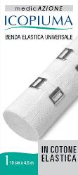 BENDA ELASTICA ICOPIUMA UNIVERSALE CM 10 X 4,5 MT 1 PEZZO - Farmaciapacini.it
