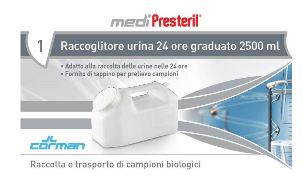 CONTENITORE URINA 24 ORE MEDIPRESTERIL - Farmaciapacini.it