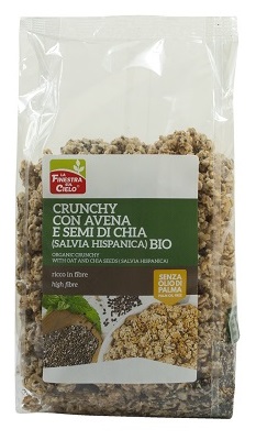 FSC CRUNCHY CON AVENA E SEMI DI CHIA BIO CON OLIO DI GIRASOLE SENZA OLIO DI PALMA 375 G - Farmaciapacini.it